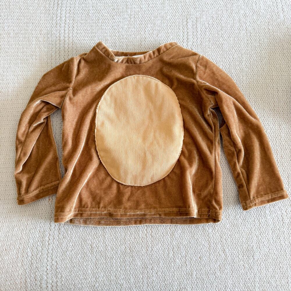 Pottery Barn Kids Brown Velvety Lion Costume 2T Halloween Dress Up - Picture 8 of 11
